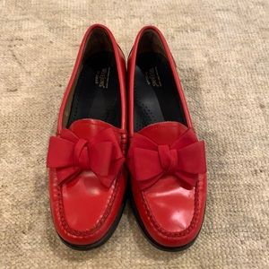Weejuns - the original penny loafer in red